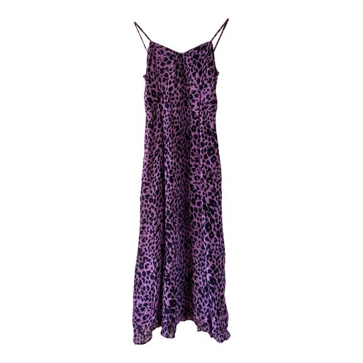 Long leopard dress