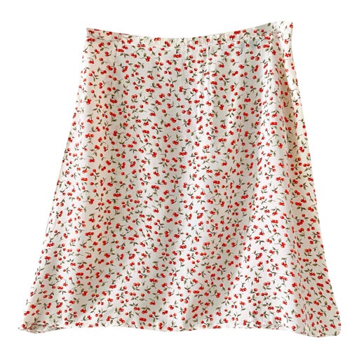 Cherry mini skirt