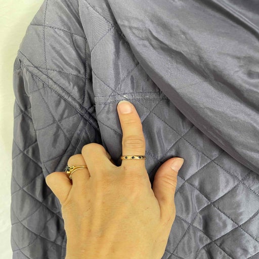 Silk parka