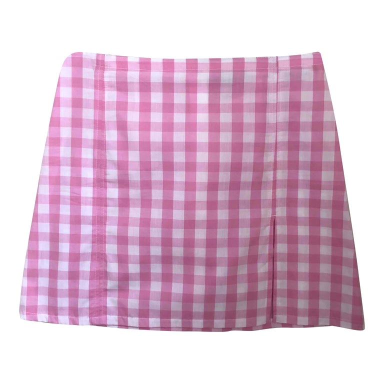 Mini-jupe en coton