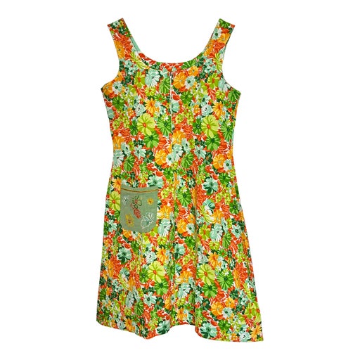 60's cotton dress
