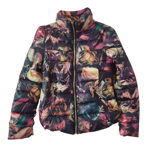 Quilted down jacket