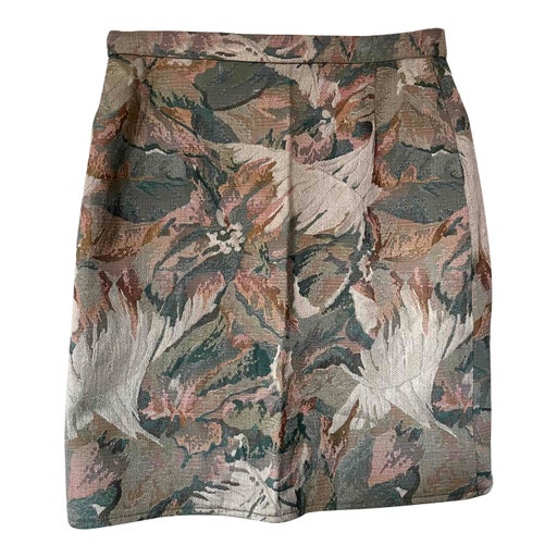 Tapestry mini skirt