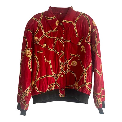 Silk quilted jacket