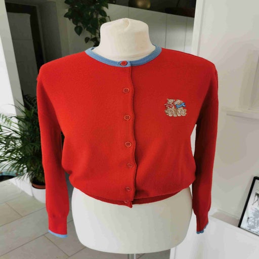 Embroidered cardigan