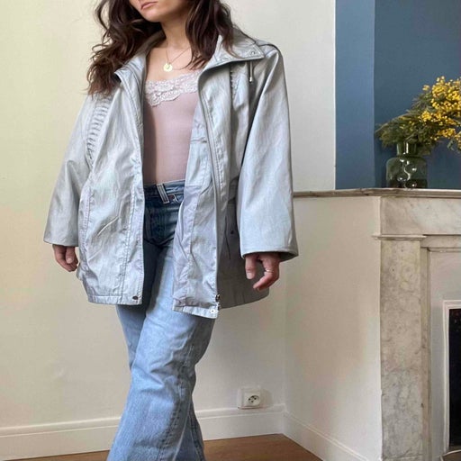 Silver parka