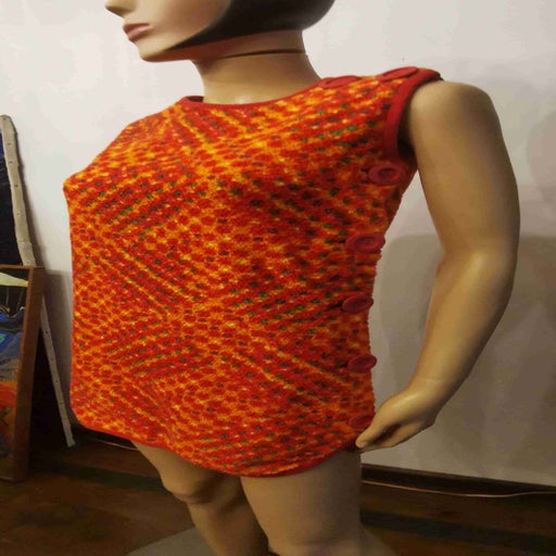 Mini terry dress