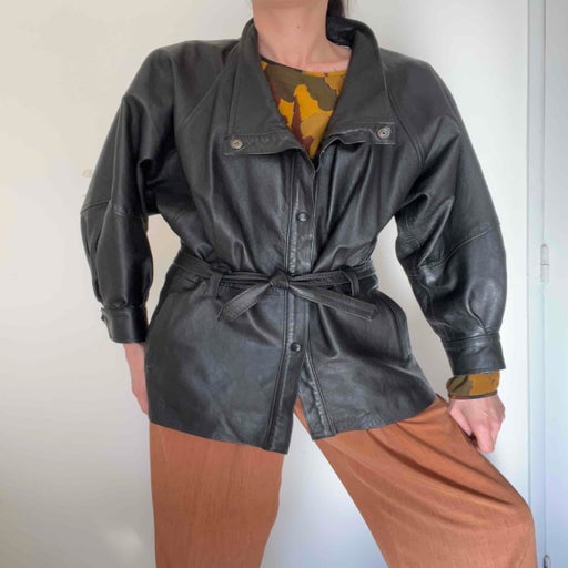 Leather jacket