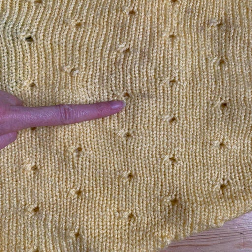 Embroidered wool sweater
