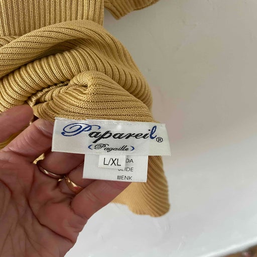 Ribbed silk top