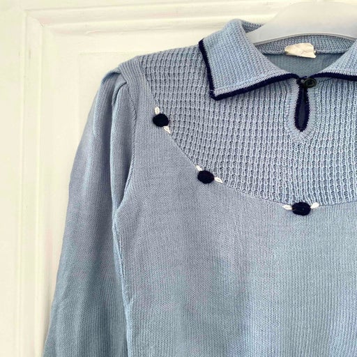 Embroidered sweater