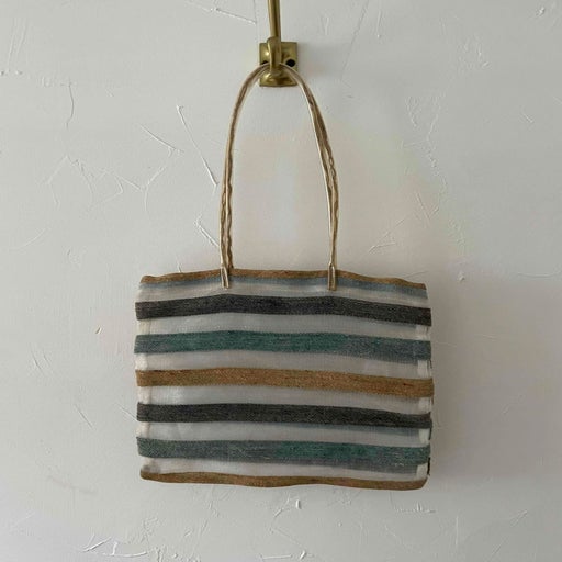Striped basket