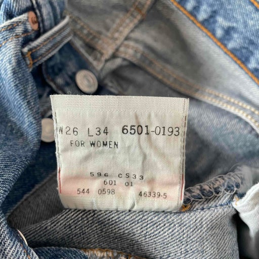 Levi's 501 W26L34 jeans