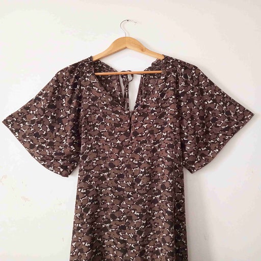 Long silk dress