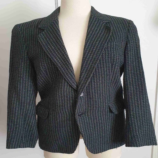 Houndstooth blazer