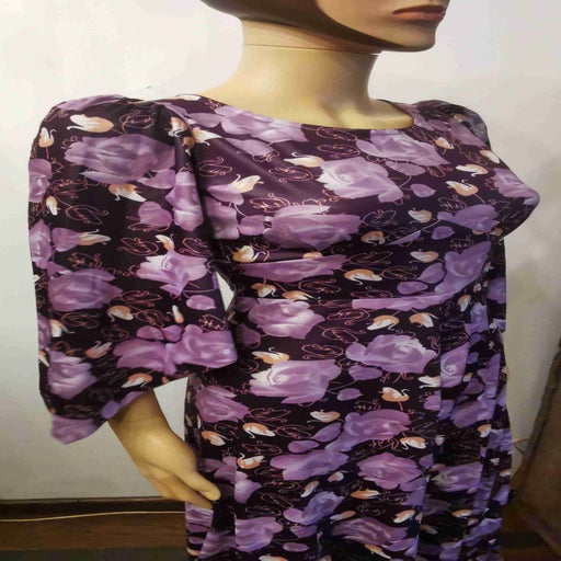 Long floral dress