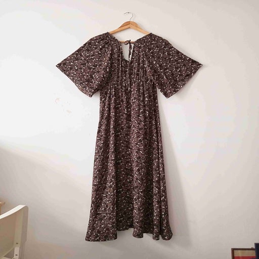 Long silk dress