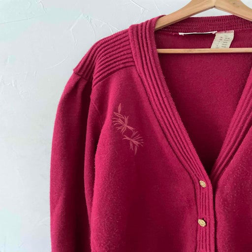 Wool cardigan