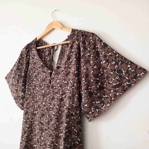 Long silk dress
