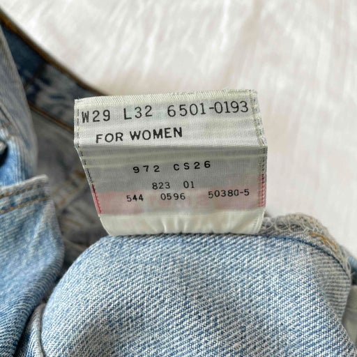 Levi's 501 W29L32 jeans
