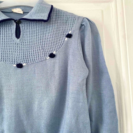Embroidered sweater