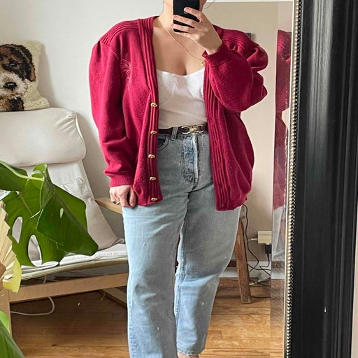Wool cardigan