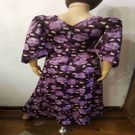 Long floral dress