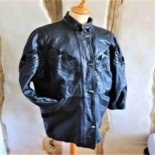 Leather and suede jacket