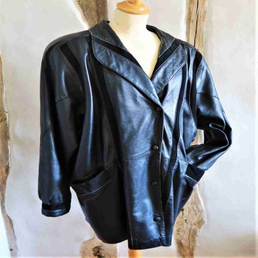 Leather and suede jacket