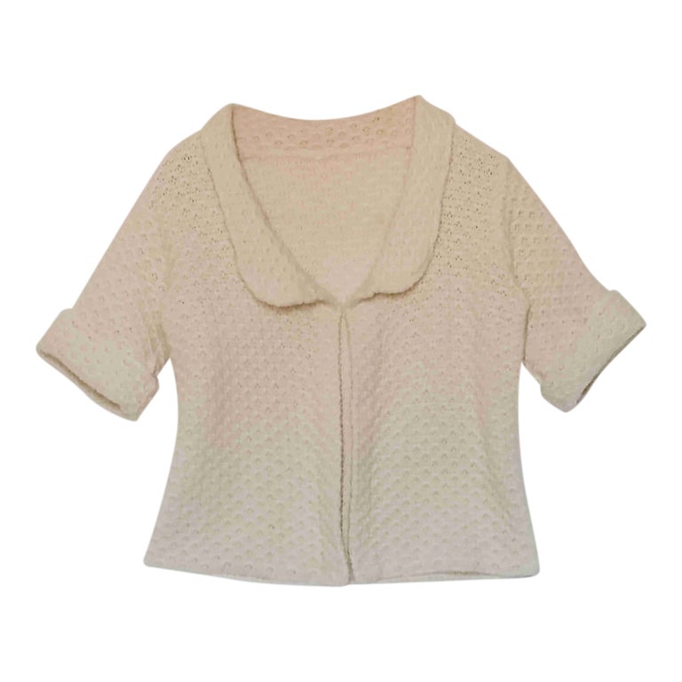 Knit cardigan
