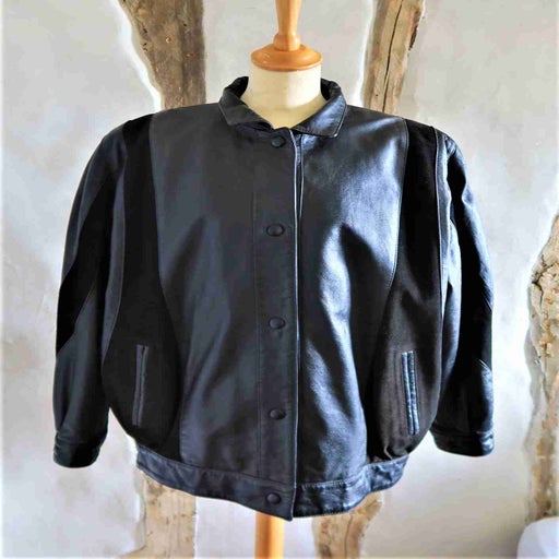 Leather and suede jacket