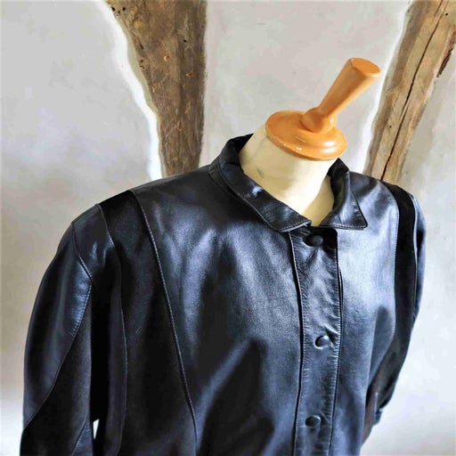 Leather and suede jacket