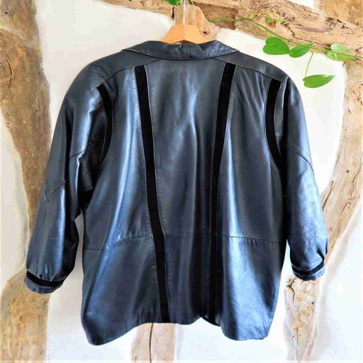 Leather and suede jacket