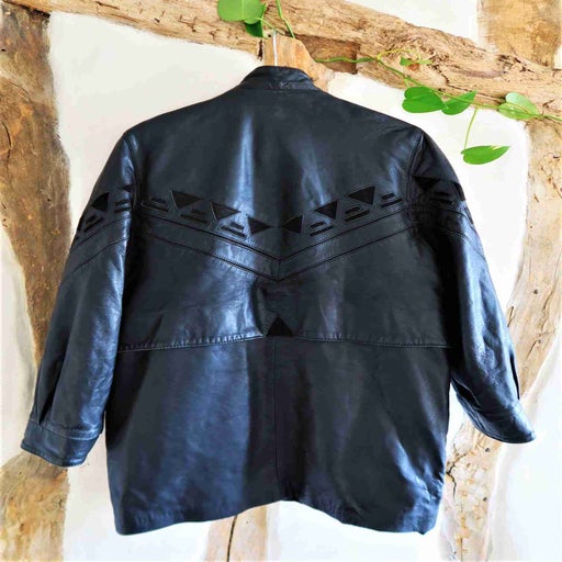 Leather and suede jacket