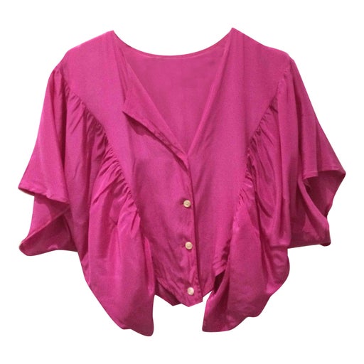 Fuchsia blouse