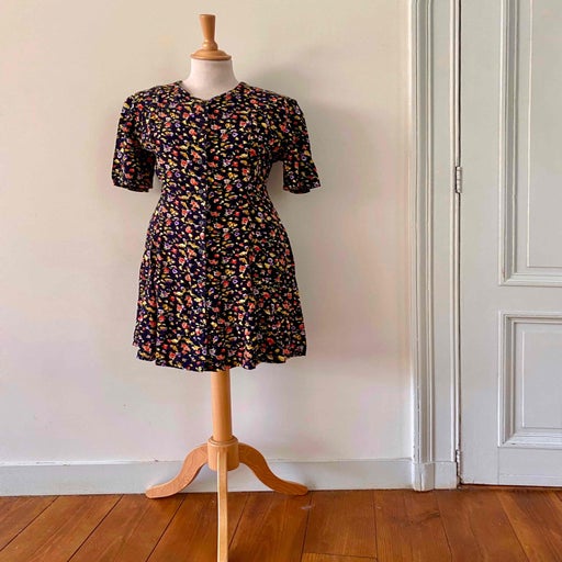 Floral mini dress