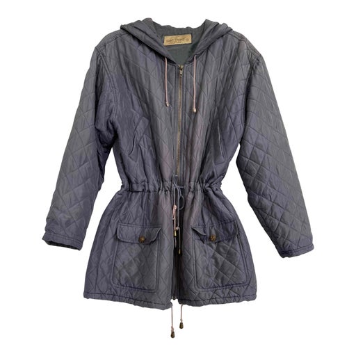 Silk parka