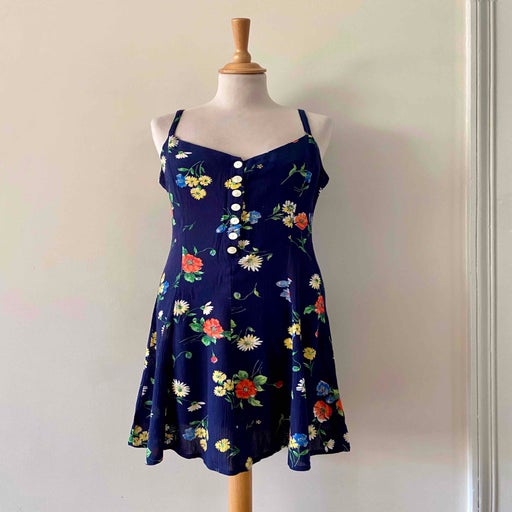 Floral mini dress