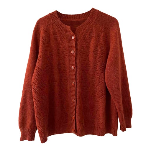Cardigan en laine et mohair