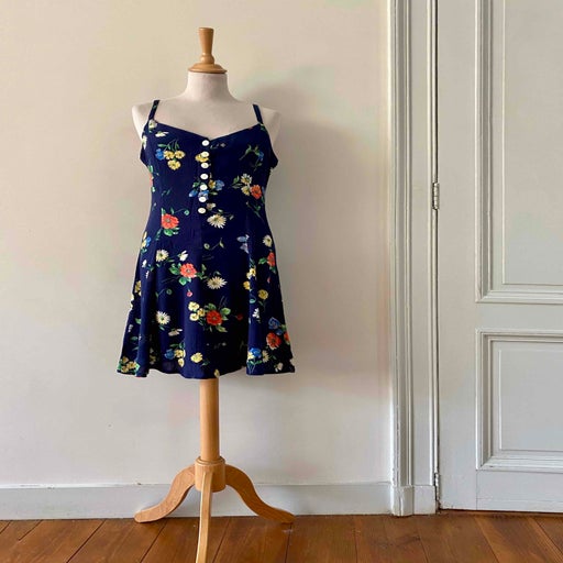Floral mini dress