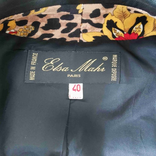 Leopard blazer