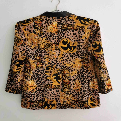 Leopard blazer