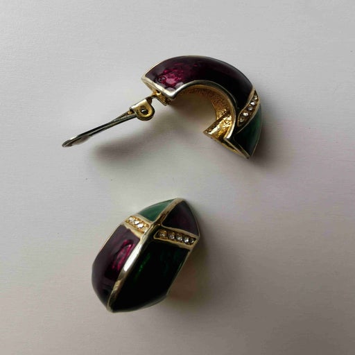 Brass earrings