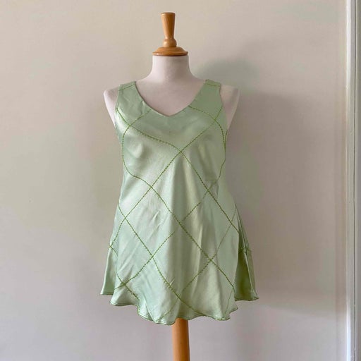 Satin Mini Dress