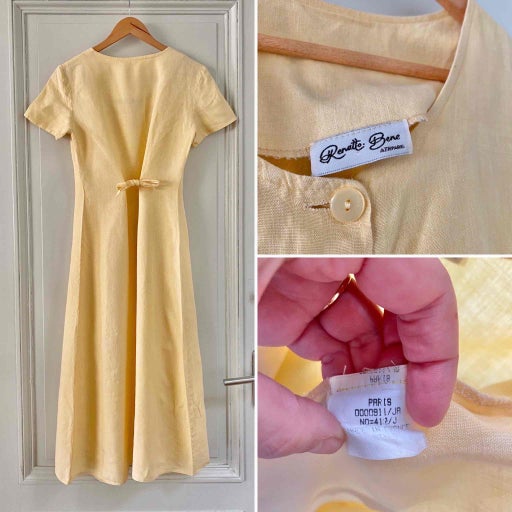 Long linen dress