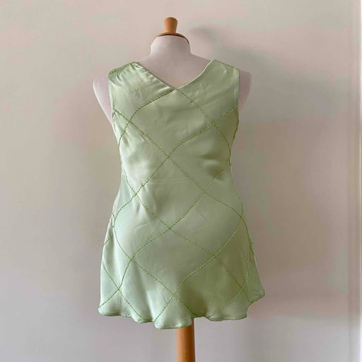 Satin Mini Dress
