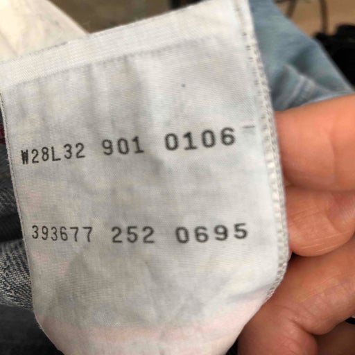 Levi's 901 W28L32 jeans