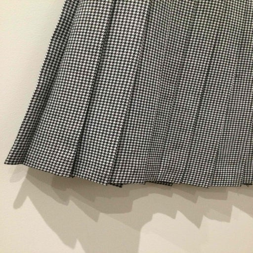Short houndstooth skirt