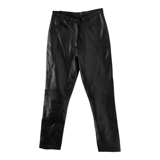Leather trousers