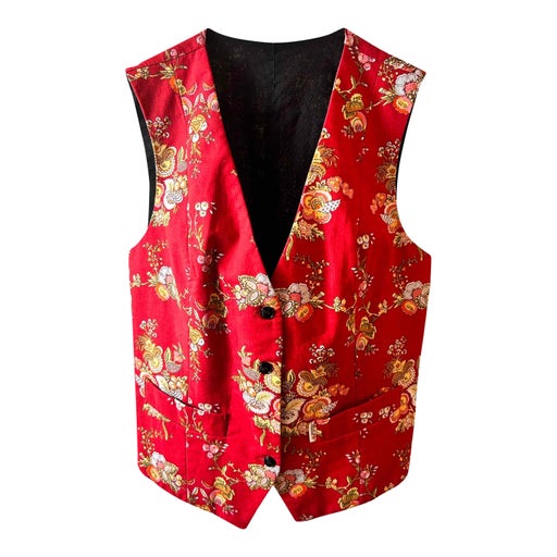 Sleeveless cotton vest